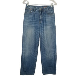 Anthropologie Pilcro The Breaker Barrel Leg Jeans Womens Size 25